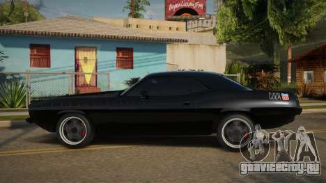 Plymouth Cuda J-Blax для GTA San Andreas