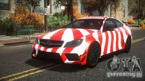 Mercedes-Benz C63 AMG Hugrax S6 для GTA 4