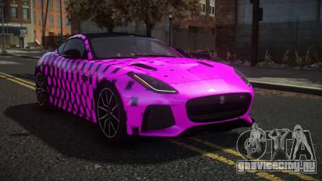 Jaguar F-Type Burza S8 для GTA 4