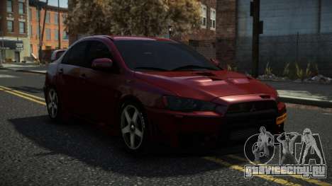 Mitsubishi Lancer Evo X Voksa для GTA 4