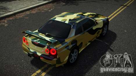 Nissan Skyline R34 Drujo S1 для GTA 4