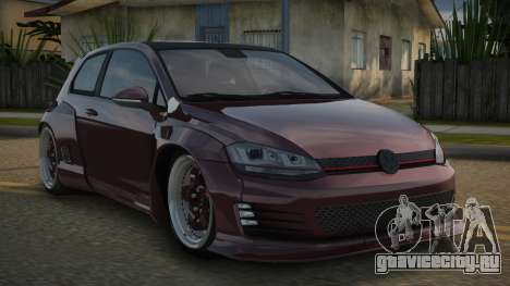 Volkswagen Golf GTI ZAX для GTA San Andreas