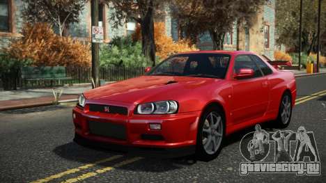 Nissan Skyline R34 Cusvar для GTA 4