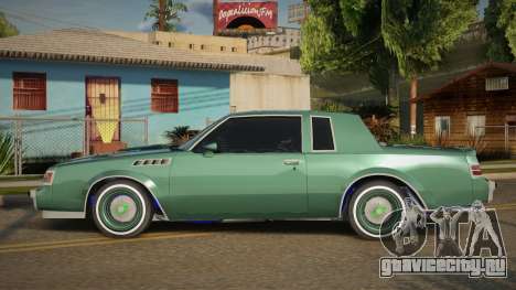 Buick GNX 87th для GTA San Andreas