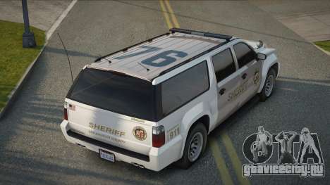2007 Chevrolet Suburban Sheriff для GTA San Andreas