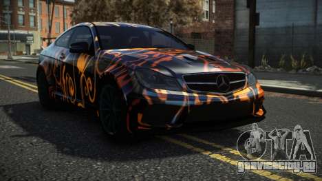 Mercedes-Benz C63 AMG Hugrax S14 для GTA 4