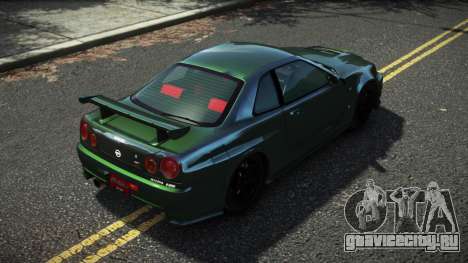 Nissan Skyline R34 Nortas для GTA 4