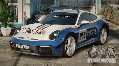 Porsche 911 Dakar 2024 для GTA San Andreas