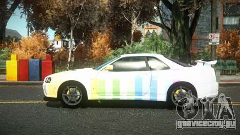 Nissan Skyline R34 Cusvar S4 для GTA 4