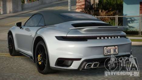 Porsche 911 Turbo S 992 для GTA San Andreas