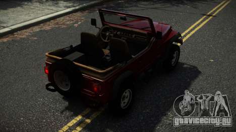 Jeep Wrangler Delroy для GTA 4