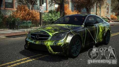Mercedes-Benz C63 AMG Hugrax S12 для GTA 4