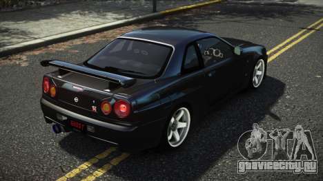 Nissan Skyline R34 Hdory для GTA 4
