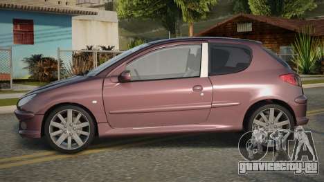 Peugeot 206 Tascoly для GTA San Andreas