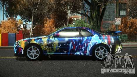 Nissan Skyline R34 Drujo S3 для GTA 4