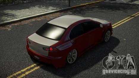 Mitsubishi Lancer Evolution X Volch для GTA 4