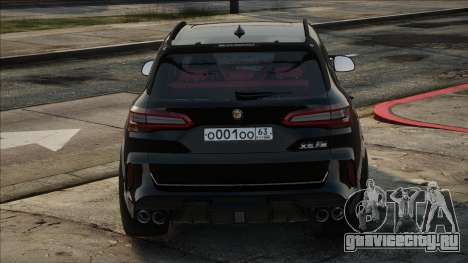 BMW X5M 2020 Blek для GTA San Andreas