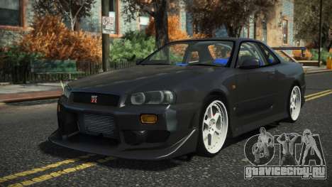 Nissan Skyline R34 Tomedi для GTA 4