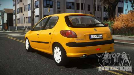 Peugeot 206 Kacofa для GTA 4