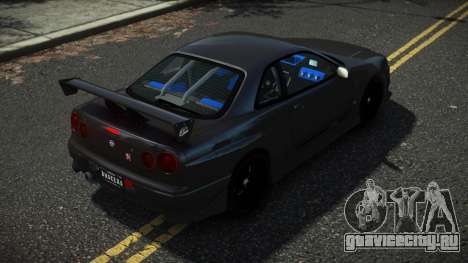 Nissan Skyline R34 GT-R Yunas для GTA 4