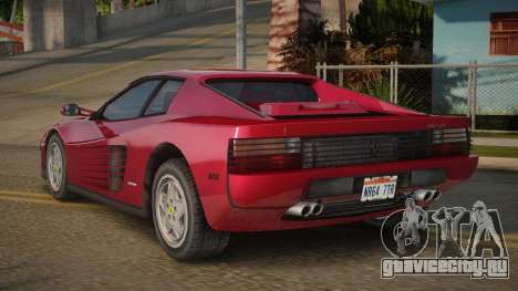 Ferrari 512 TR 85th для GTA San Andreas