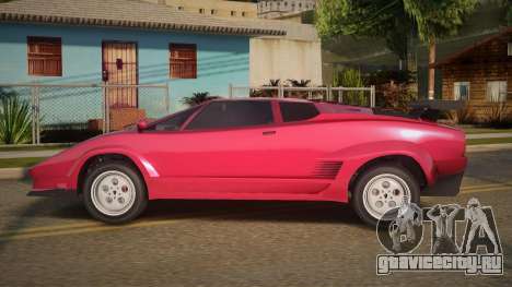 Lamborghini Countach 90th для GTA San Andreas