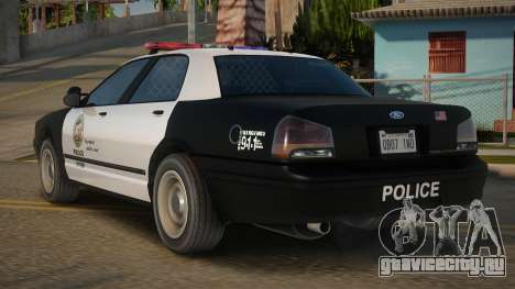 Ford Crown Victoria Police SA для GTA San Andreas