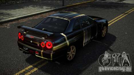 Nissan Skyline R34 Nazuxy S13 для GTA 4