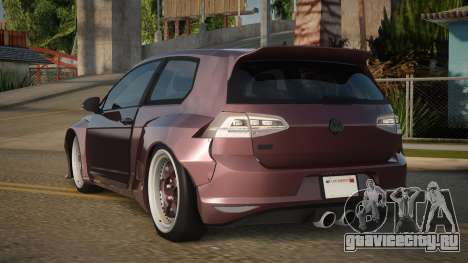 Volkswagen Golf GTI ZAX для GTA San Andreas