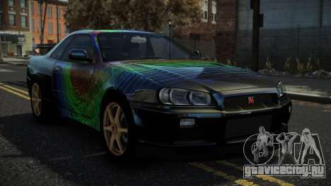 Nissan Skyline R34 Nazuxy S6 для GTA 4