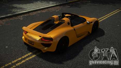 Porsche 918 Ecvito для GTA 4
