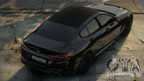 BMW M8 Competition Gran Coupe Black для GTA San Andreas