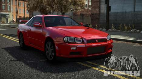 Nissan Skyline R34 Cusvar для GTA 4