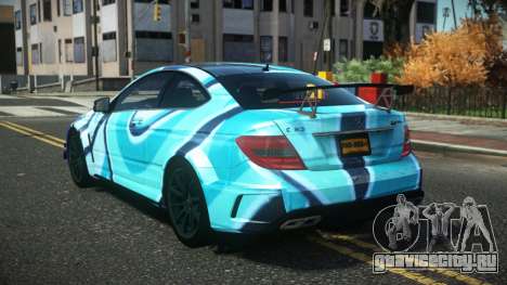 Mercedes-Benz C63 AMG Hugrax S11 для GTA 4