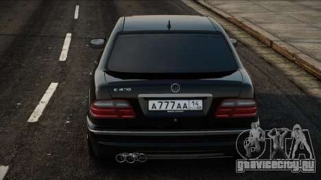 Mercedes-Benz E420 W210 Black для GTA San Andreas