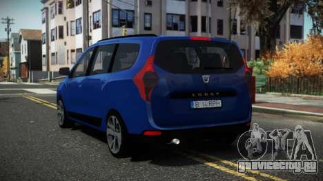Dacia Lodgy Fodar для GTA 4