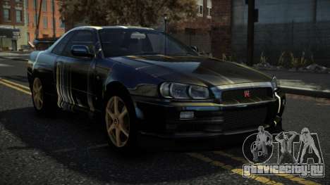 Nissan Skyline R34 Nazuxy S13 для GTA 4