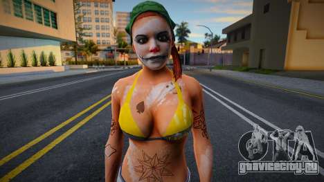 Juggalo Girl для GTA San Andreas