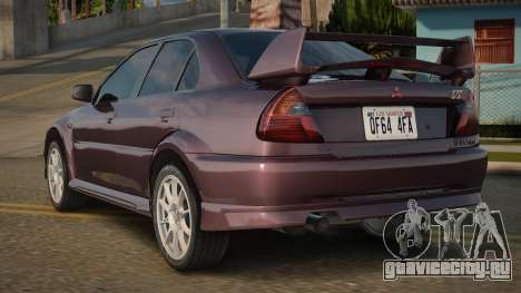Mitsubishi Lancer Evolution VI 99th для GTA San Andreas