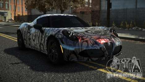 Alfa Romeo 4C Gravuz S8 для GTA 4