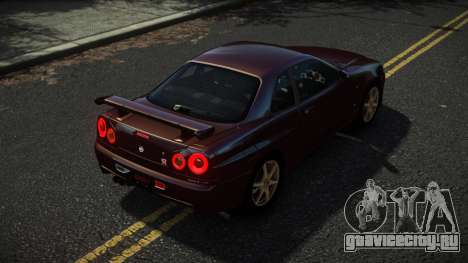 Nissan Skyline R34 Nazuxy для GTA 4
