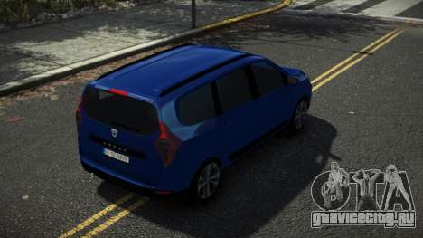 Dacia Lodgy Fodar для GTA 4