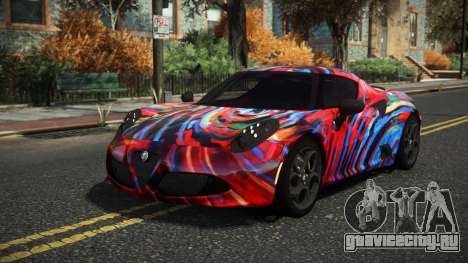 Alfa Romeo 4C Gravuz S14 для GTA 4