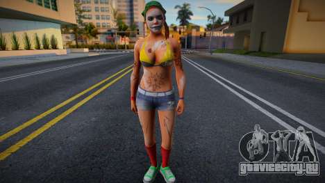 Juggalo Girl для GTA San Andreas