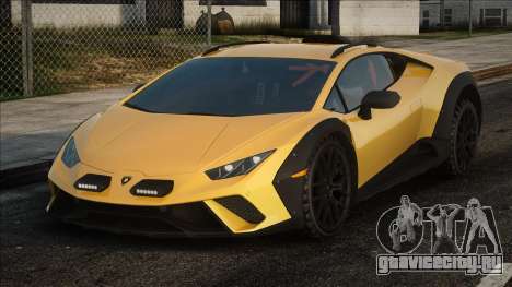 Lamborghini Huracan Sterrato Yellow для GTA San Andreas