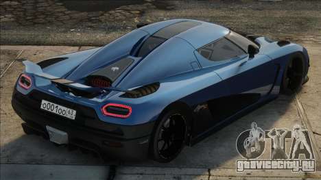 2011 Koenigsegg Agera BL для GTA San Andreas