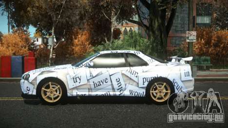 Nissan Skyline R34 Nazuxy S1 для GTA 4