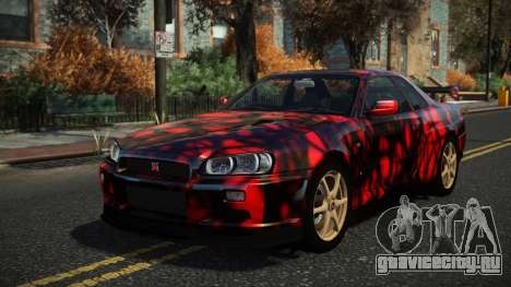 Nissan Skyline R34 Nazuxy S10 для GTA 4