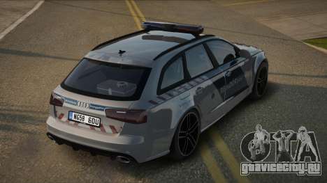 Audi RS6 PDSA для GTA San Andreas