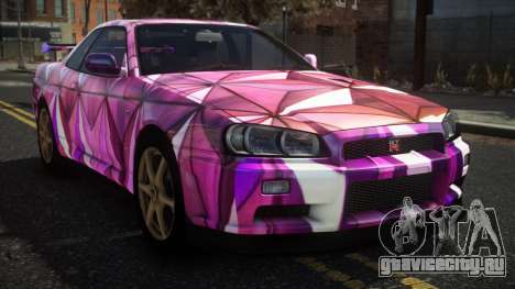 Nissan Skyline R34 Nazuxy S4 для GTA 4